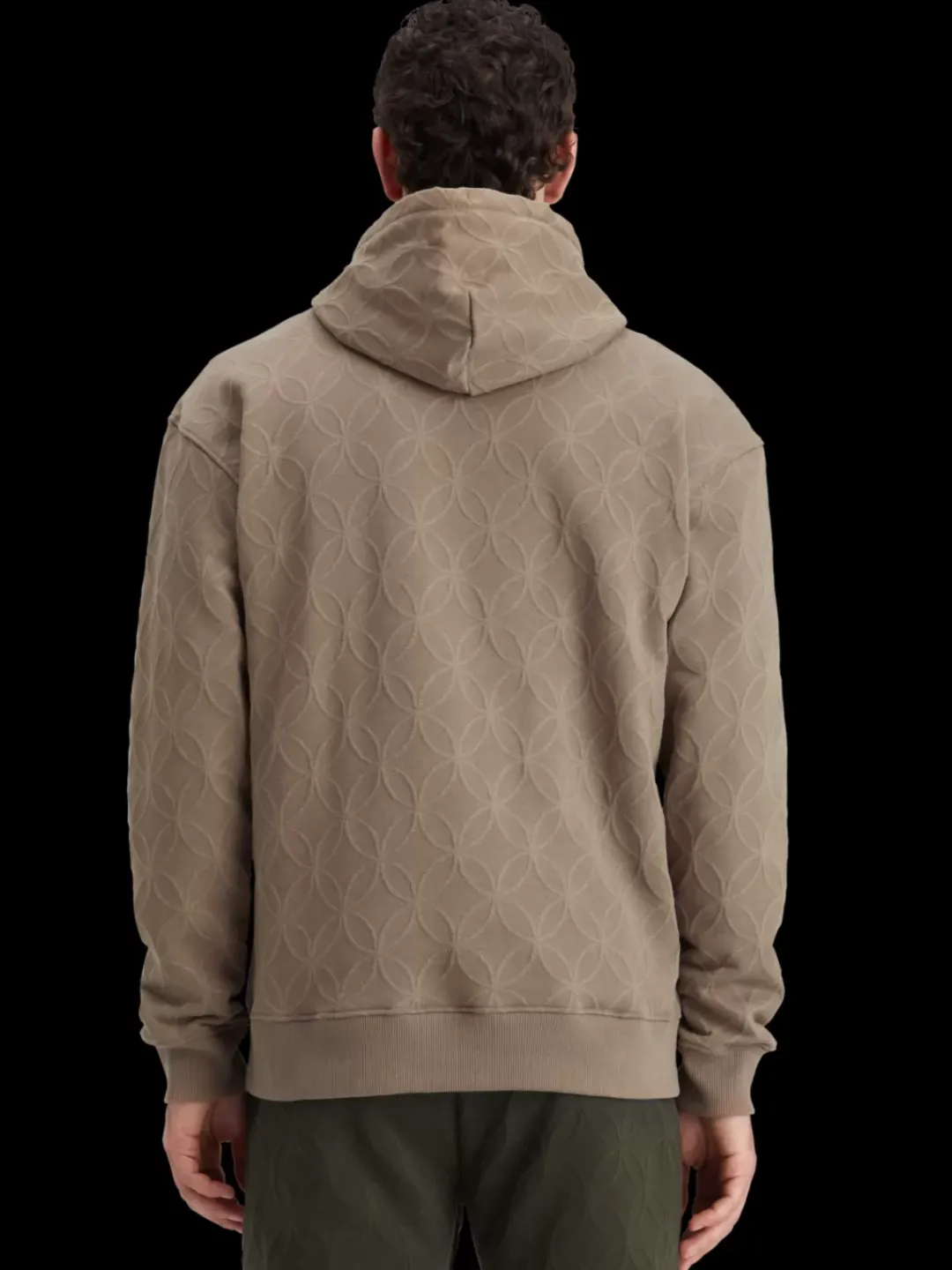 New Scotch & Soda Jacquard terry hoodie