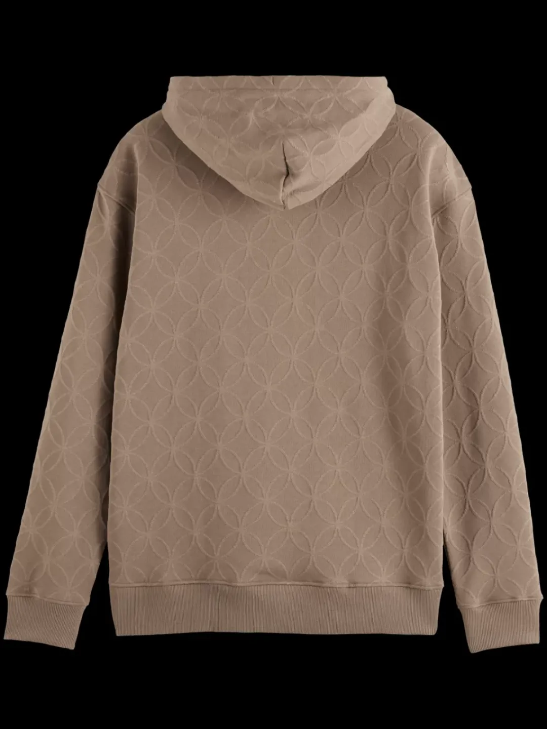 New Scotch & Soda Jacquard terry hoodie