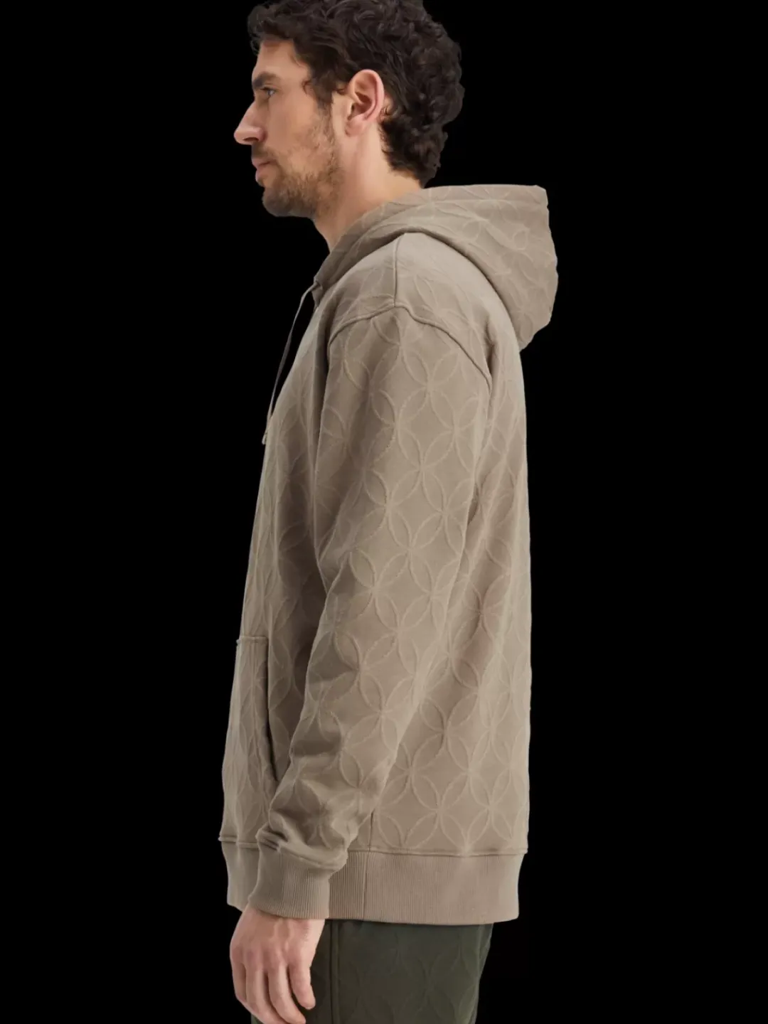 New Scotch & Soda Jacquard terry hoodie