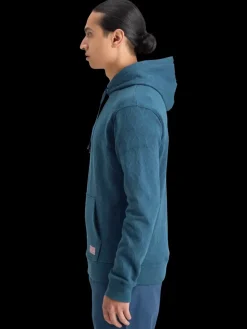 Discount Scotch & Soda JACQUARD TERRY HOODIE HeritageBlue