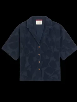 Clearance Scotch & Soda JACQUARD TOWELING CAMP SHIRT