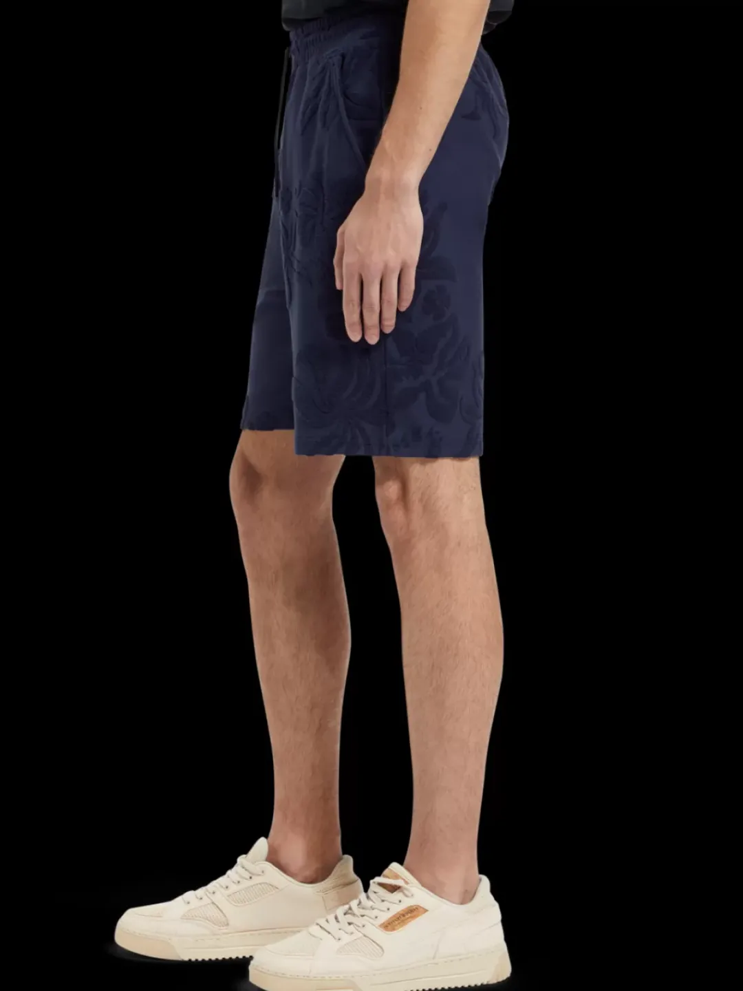 Sale Scotch & Soda Jacquard towelling shorts NavyBlue