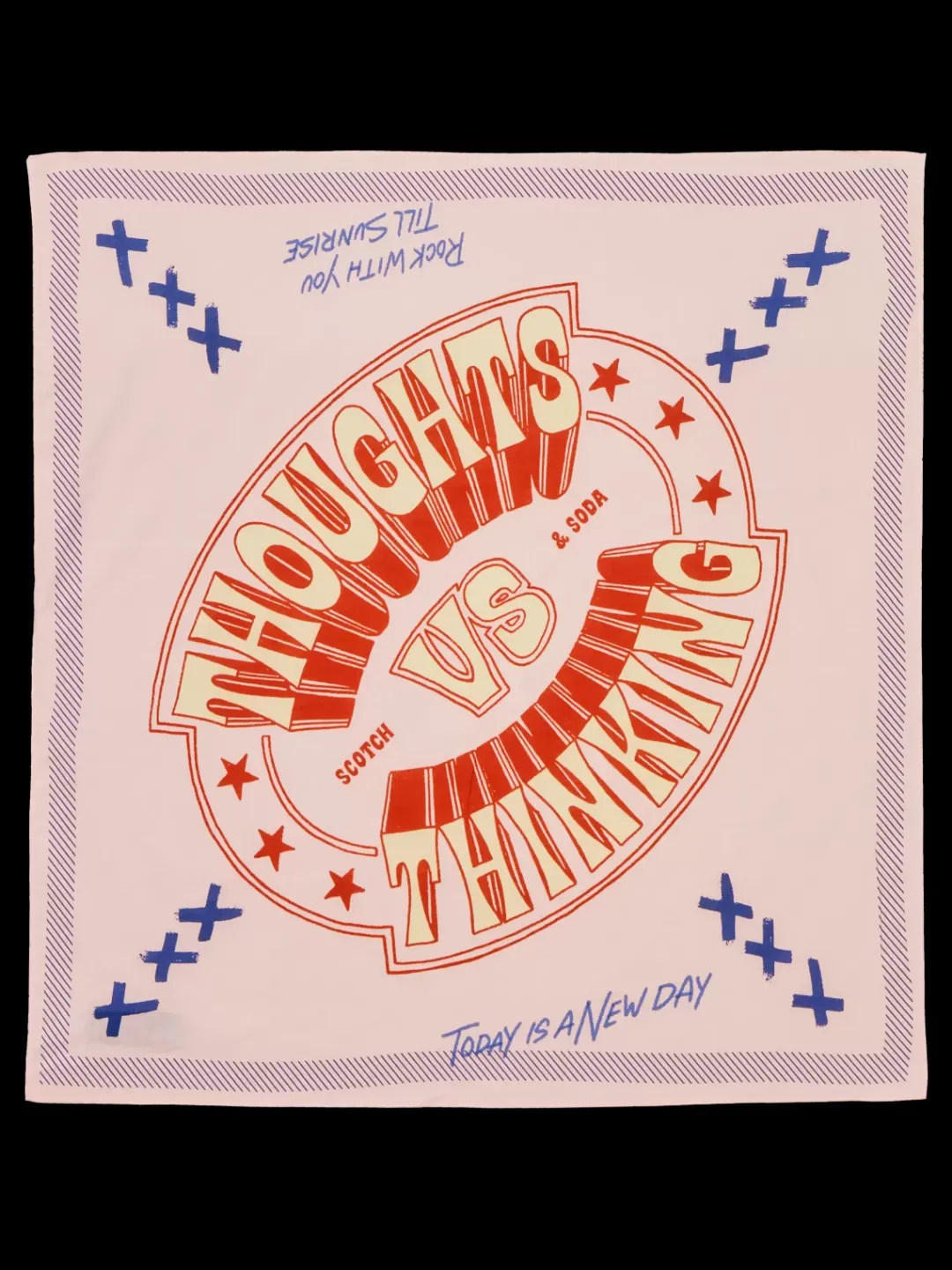 Hot Scotch & Soda JOE JONAS X SCOTCH SODA PRINTED BANDANA