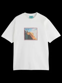 Fashion Scotch & Soda JOE JONAS X SCOTCH  SODA PHOTO PRINT T-SHIRT
