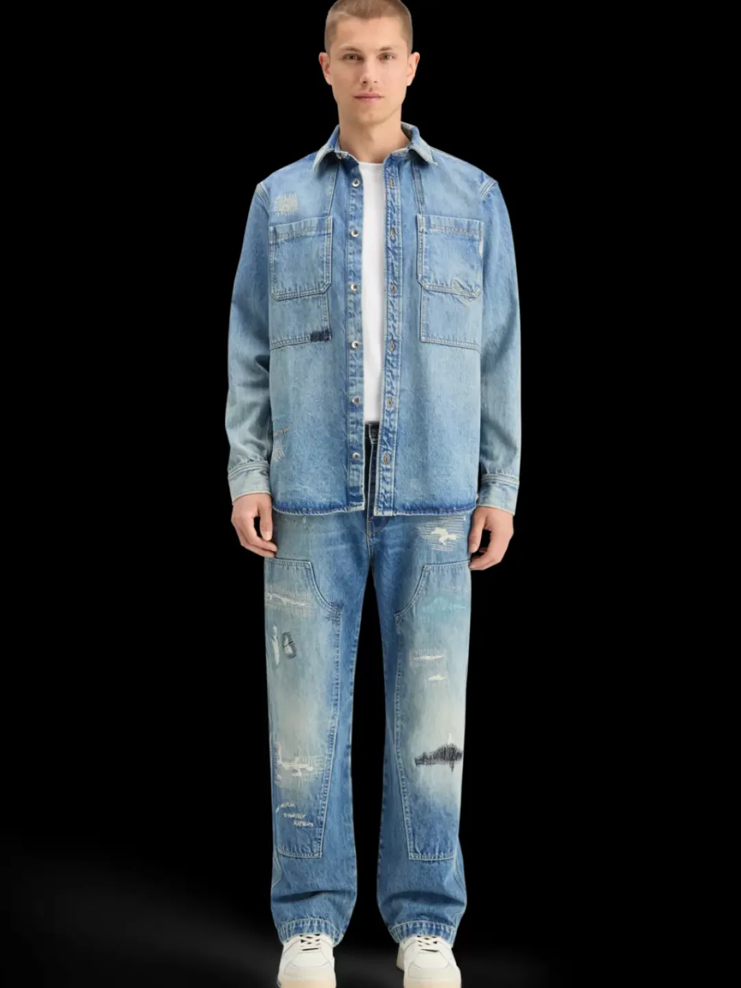 Discount Scotch & Soda JOE JONAS X SCOTCH SODA REGULAR FIT SHIRT - NOTES FROM JOE NotesfromJoe