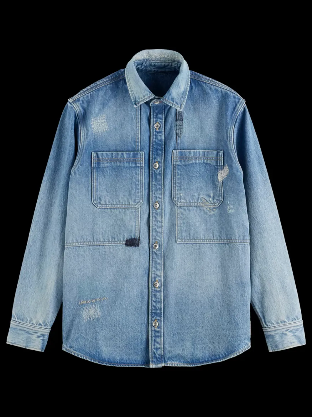Discount Scotch & Soda JOE JONAS X SCOTCH SODA REGULAR FIT SHIRT - NOTES FROM JOE NotesfromJoe