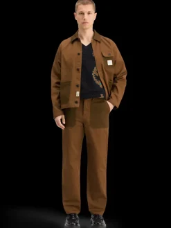 New Scotch & Soda JOE JONAS X SCOTCH SODA STRAIGHT FIT TWILL CHINO Bison