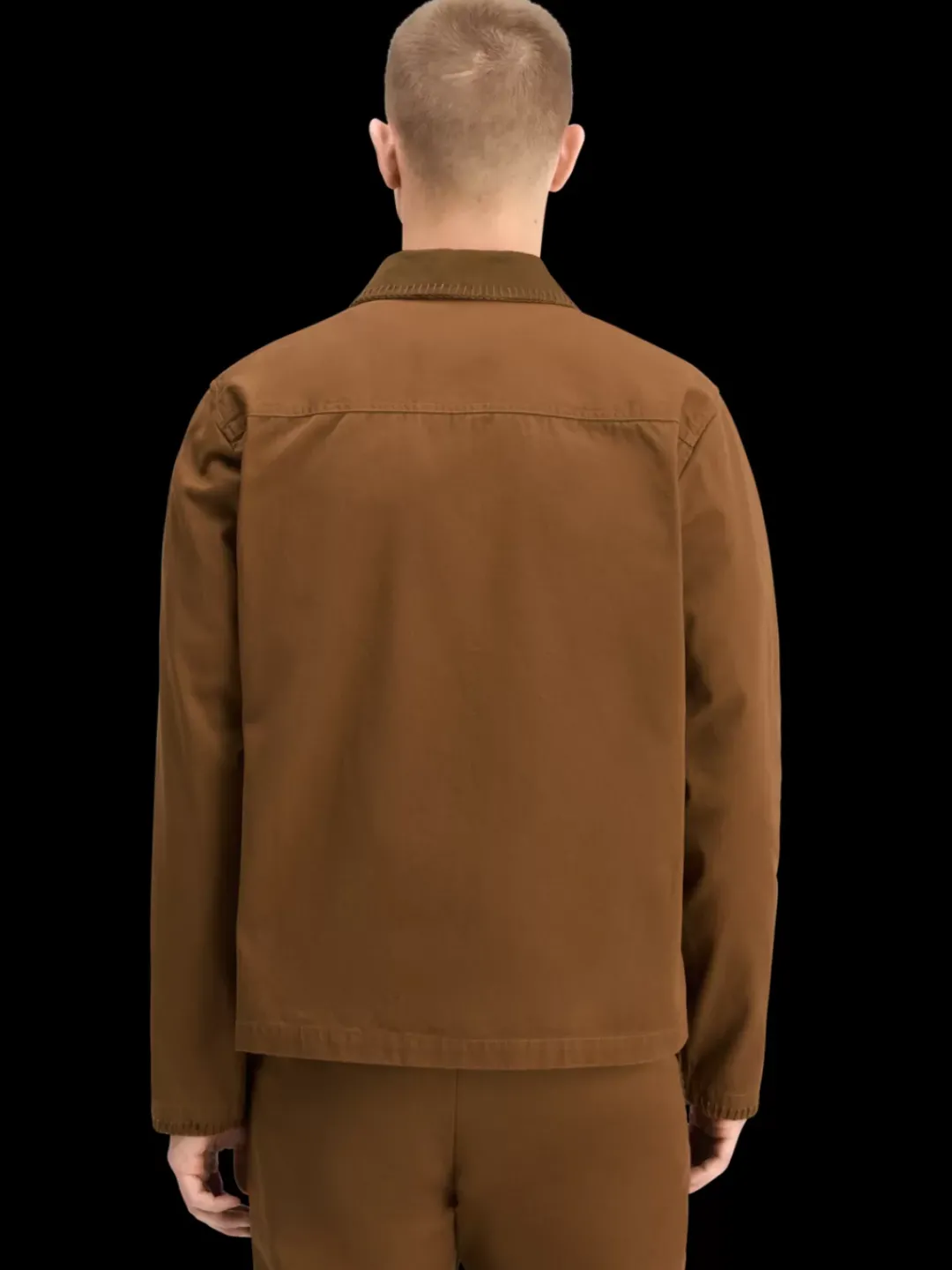New Scotch & Soda JOE JONAS X SCOTCH SODA TWILL WORKER JACKET Bison