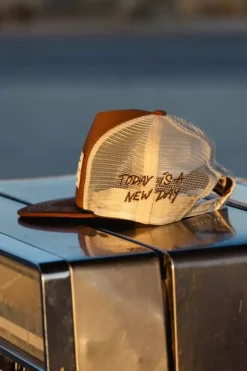 New Scotch & Soda JOE JONAS X SCOTCH SODA TRUCKER CAP Bison