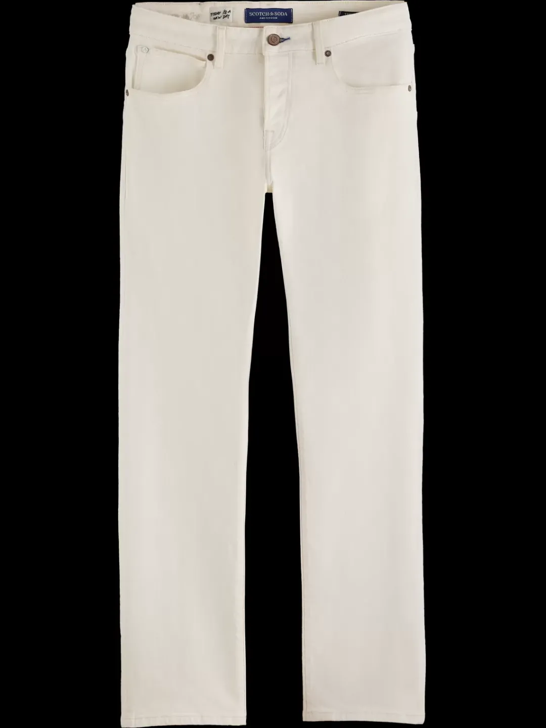 Discount Scotch & Soda JOE JONAS X SCOTCH SODA THE ZEE - VINTAGE WHITE VintageWhite