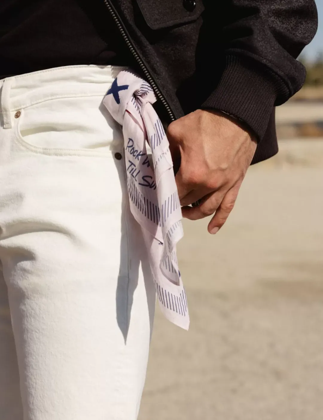 Discount Scotch & Soda JOE JONAS X SCOTCH SODA THE ZEE - VINTAGE WHITE VintageWhite
