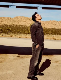 Online Scotch & Soda JOE JONAS X SCOTCH SODA THE VERVE  - VINTAGE BLACK VintageBlack