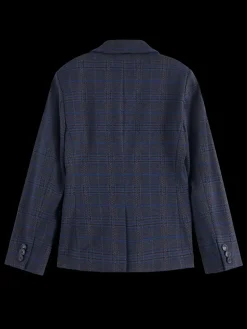 Outlet Scotch & Soda KNITTED BLAZER BookwormCheck