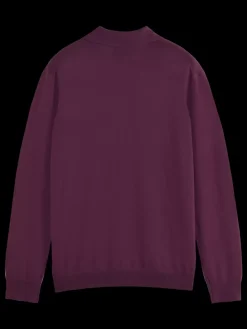 Discount Scotch & Soda KNITTED POLO LONG SLEEVE