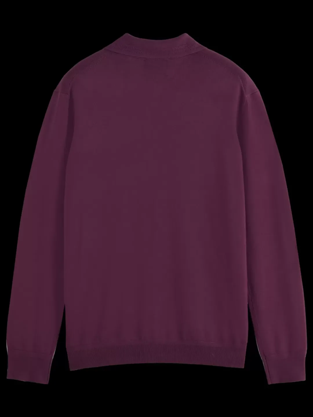 Discount Scotch & Soda KNITTED POLO LONG SLEEVE