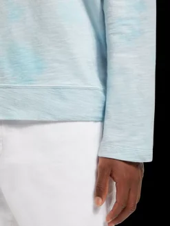 Best Scotch & Soda Lightweight washed neon sweatshirt