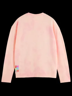 Best Scotch & Soda Lightweight washed neon sweatshirt
