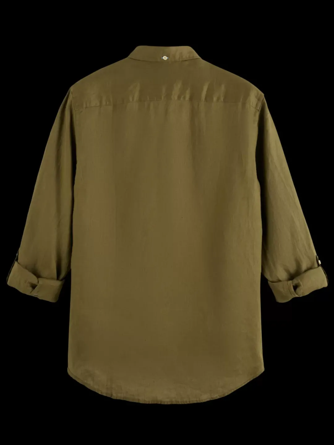Hot Scotch & Soda Linen shirt with roll-up