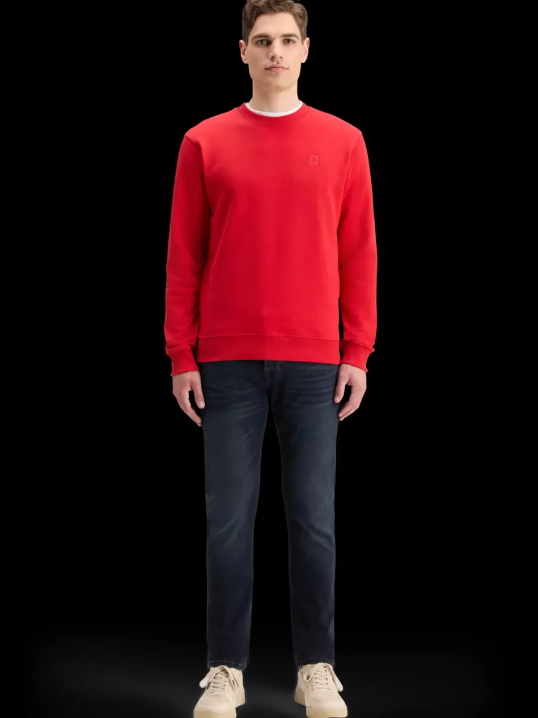 New Scotch & Soda Logo Badge Crew