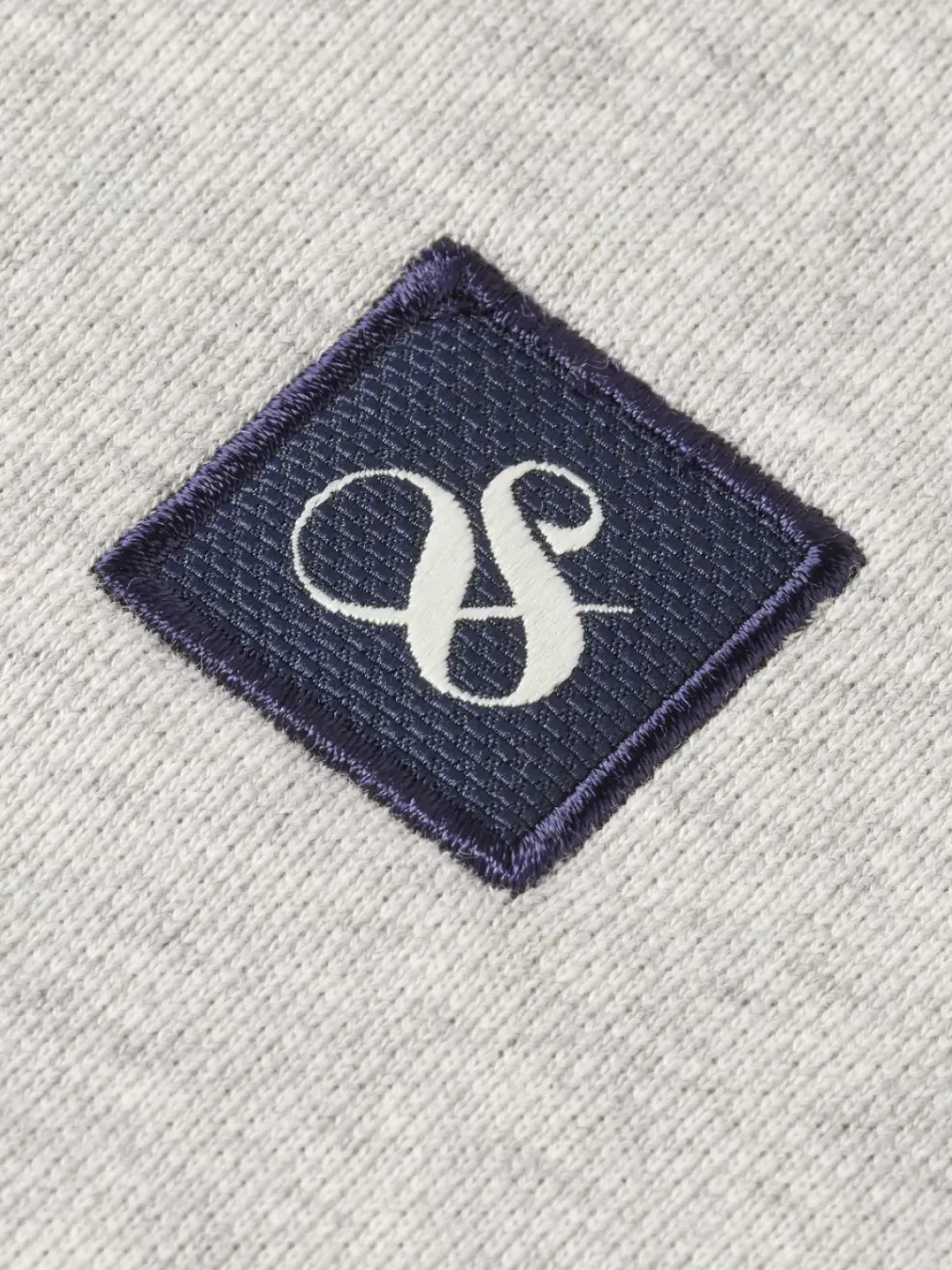 Outlet Scotch & Soda logo badge zip-through hoodie