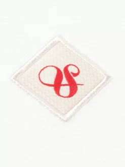 Outlet Scotch & Soda logo badge zip-through hoodie