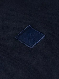 Online Scotch & Soda LOGO BADGE ZIP-THROUGH HOODIE