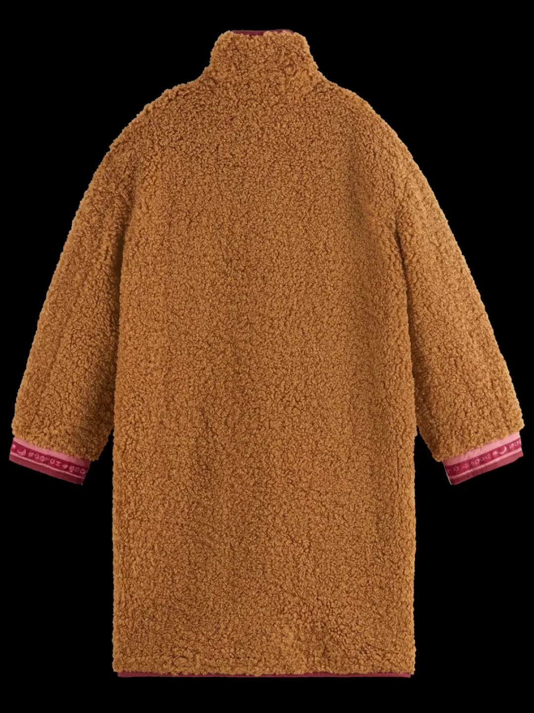 Hot Scotch & Soda LONG TEDDY JACKET TravelTan