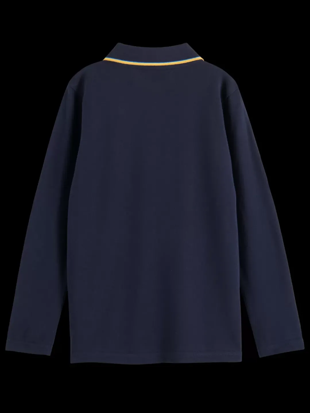 Fashion Scotch & Soda LONG-SLEEVED POLO WITH TIPPING