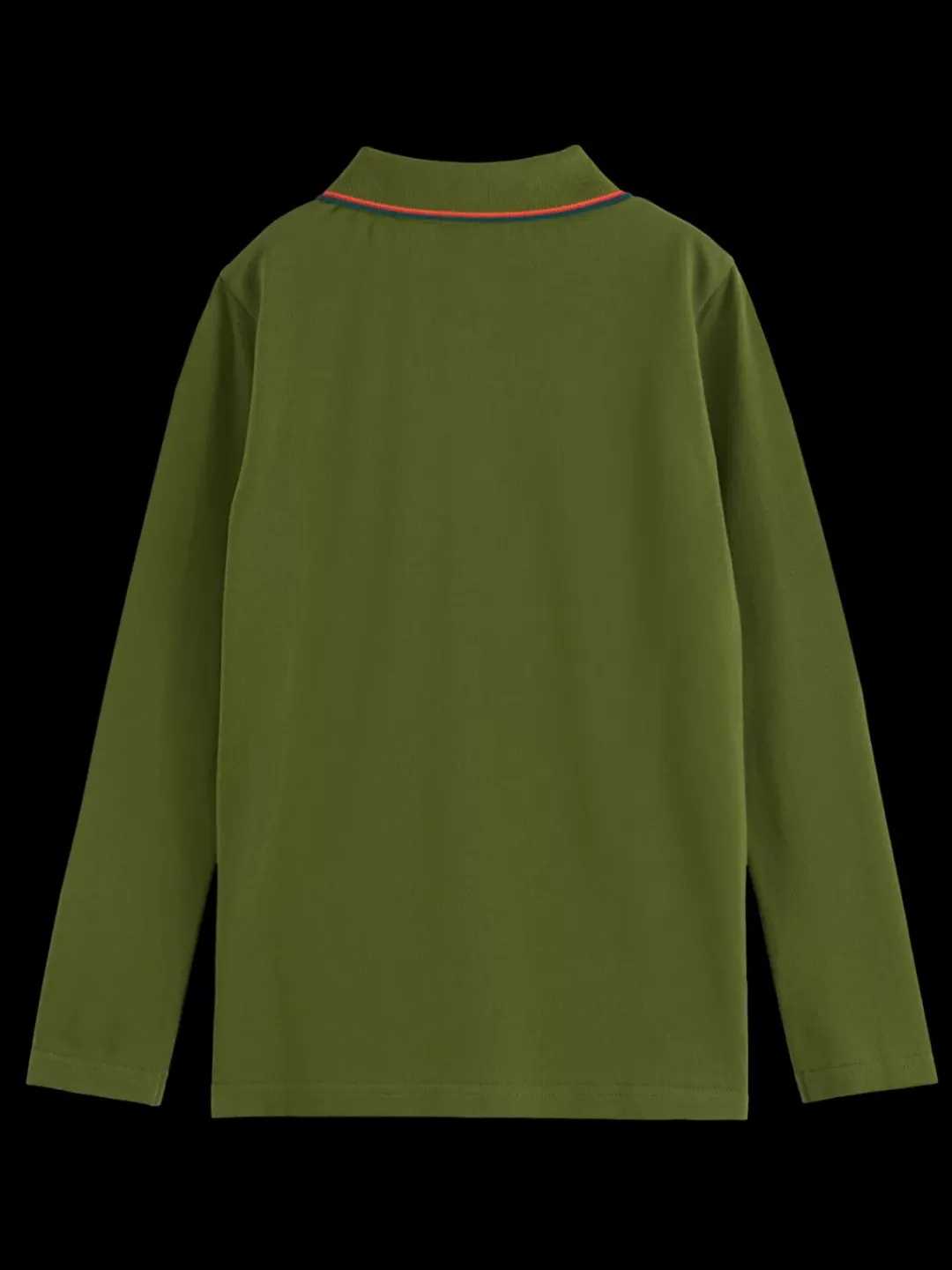 Fashion Scotch & Soda LONG-SLEEVED POLO WITH TIPPING