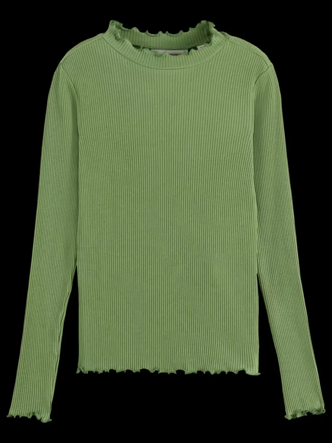 Hot Scotch & Soda LONG-SLEEVED RIBBED T-SHIRT