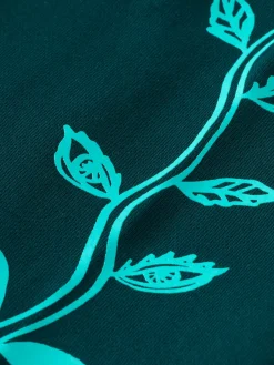 Hot Scotch & Soda LOOSE FIT ARTWORK HOODIE CypressGreen