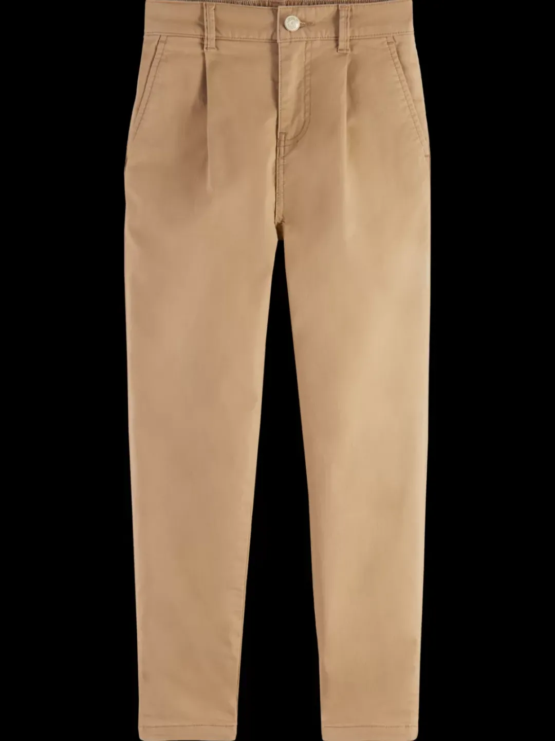 Clearance Scotch & Soda LOOSE TAPERED PEACHED CHINO Sand
