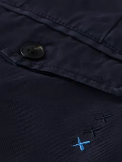 Clearance Scotch & Soda LOOSE TAPERED PLEATED COTTON/TENCEL CARGO Night