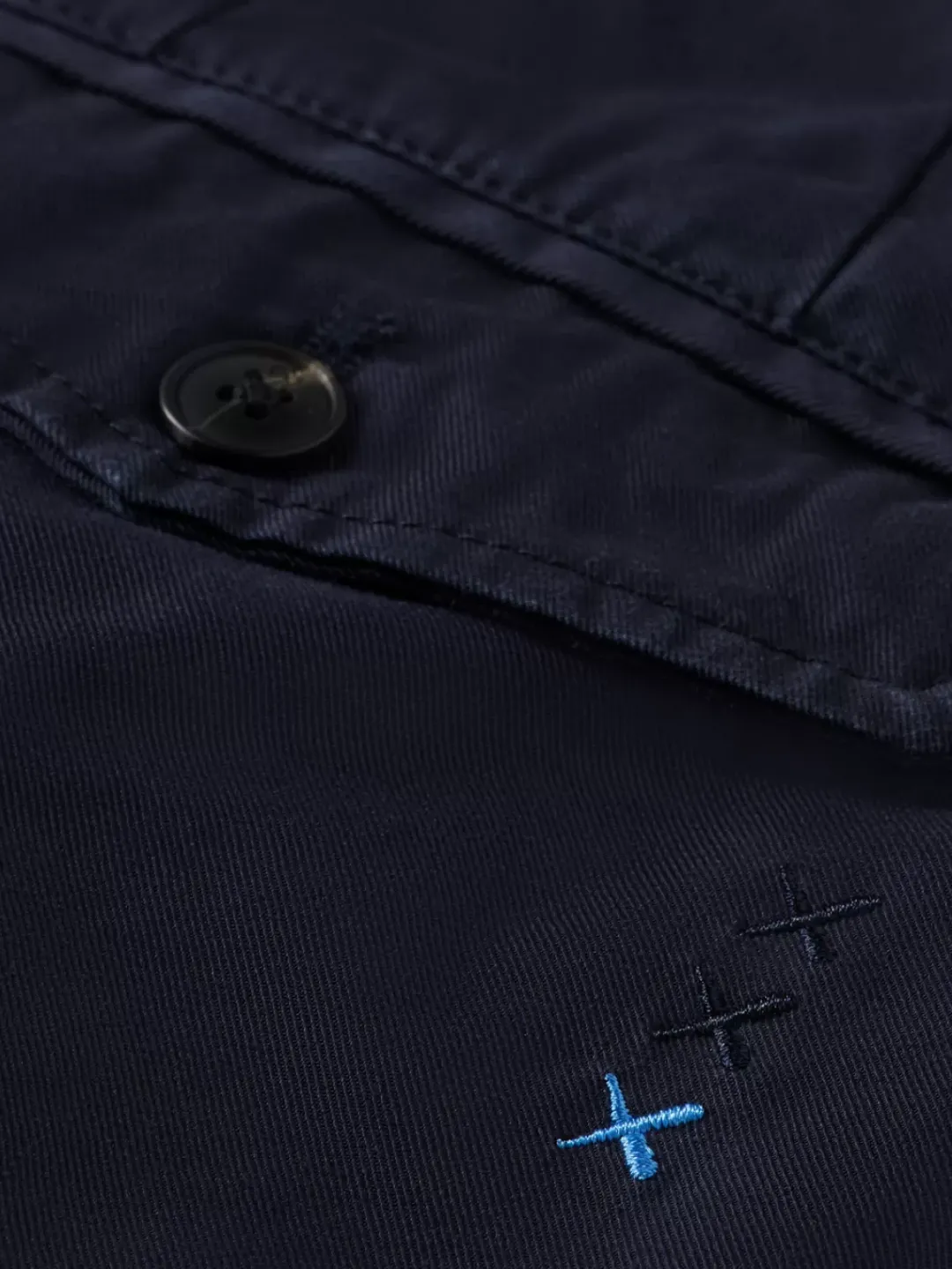 Clearance Scotch & Soda LOOSE TAPERED PLEATED COTTON/TENCEL CARGO Night