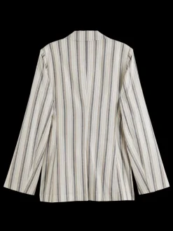 Fashion Scotch & Soda LUREX LINEN BLEND STRIPE BLAZER LurexLinenStripe