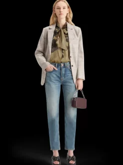 Outlet Scotch & Soda Lurex top PoetryTapestryMilitary
