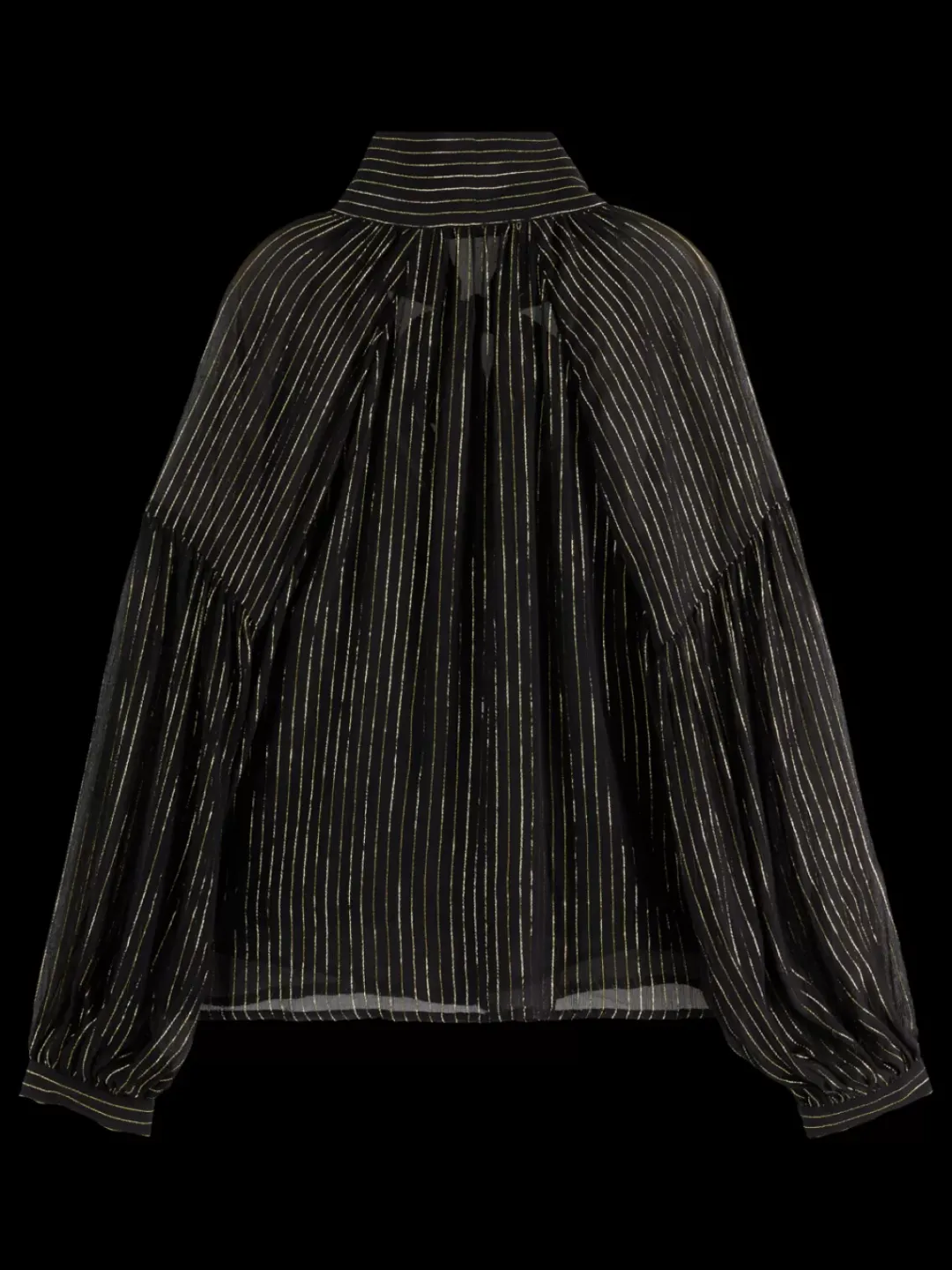 Hot Scotch & Soda LUREX TOP WITH BOW NECK