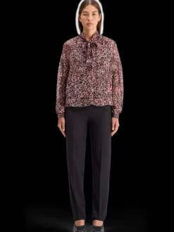 Hot Scotch & Soda LUREX TOP WITH BOW NECK