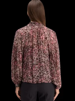 Hot Scotch & Soda LUREX TOP WITH BOW NECK