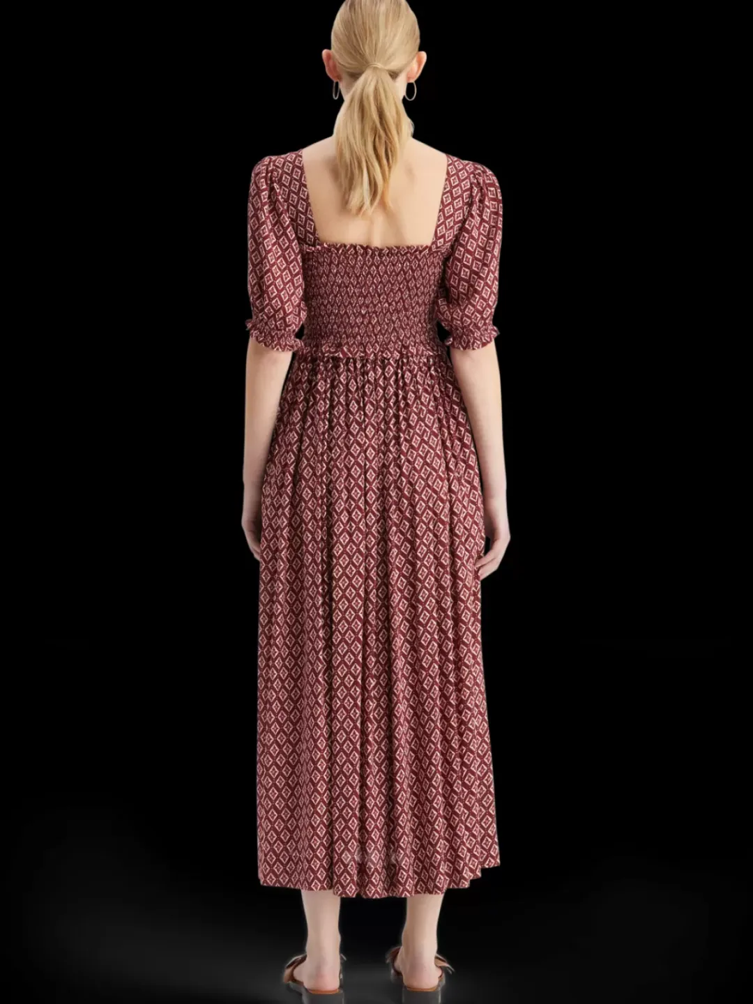New Scotch & Soda MAXI DRESS WITH SMOCK
