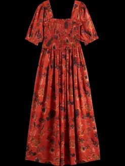 New Scotch & Soda MAXI DRESS WITH SMOCK