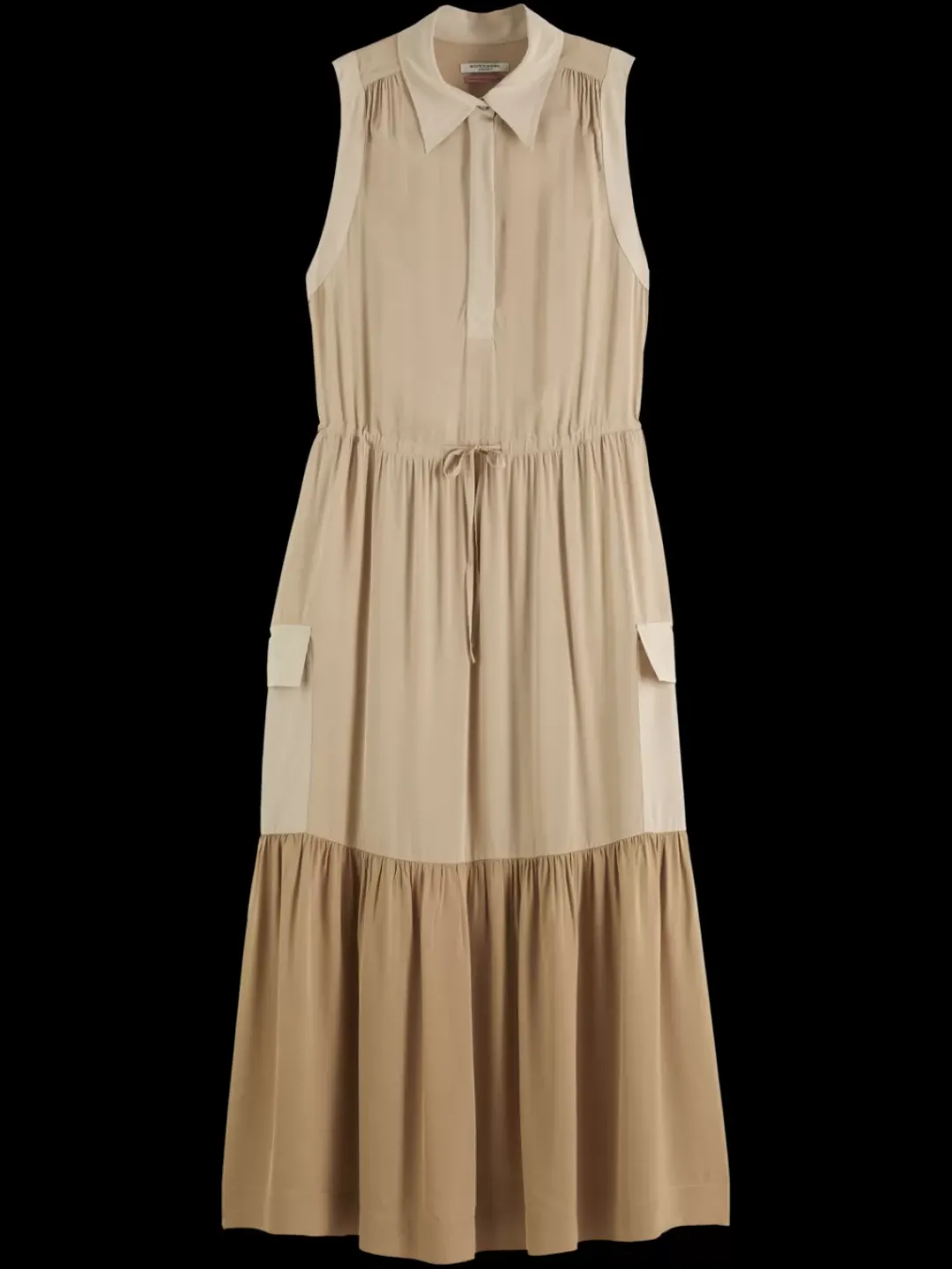 Sale Scotch & Soda MAXI FLUID UTILITY DRESS