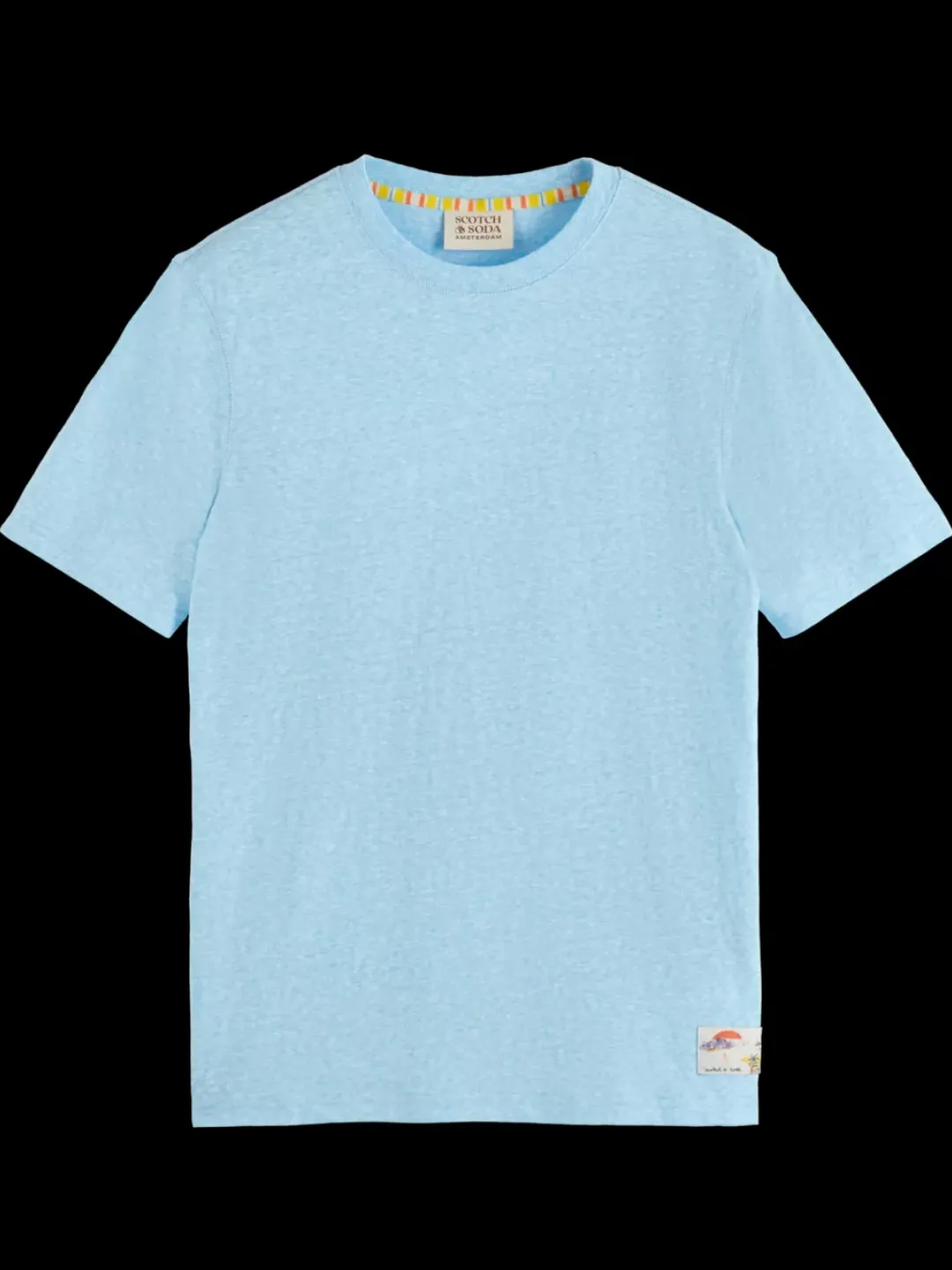 Sale Scotch & Soda Melange label t-shirt