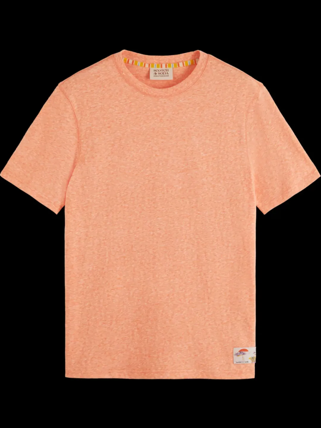 Sale Scotch & Soda Melange label t-shirt