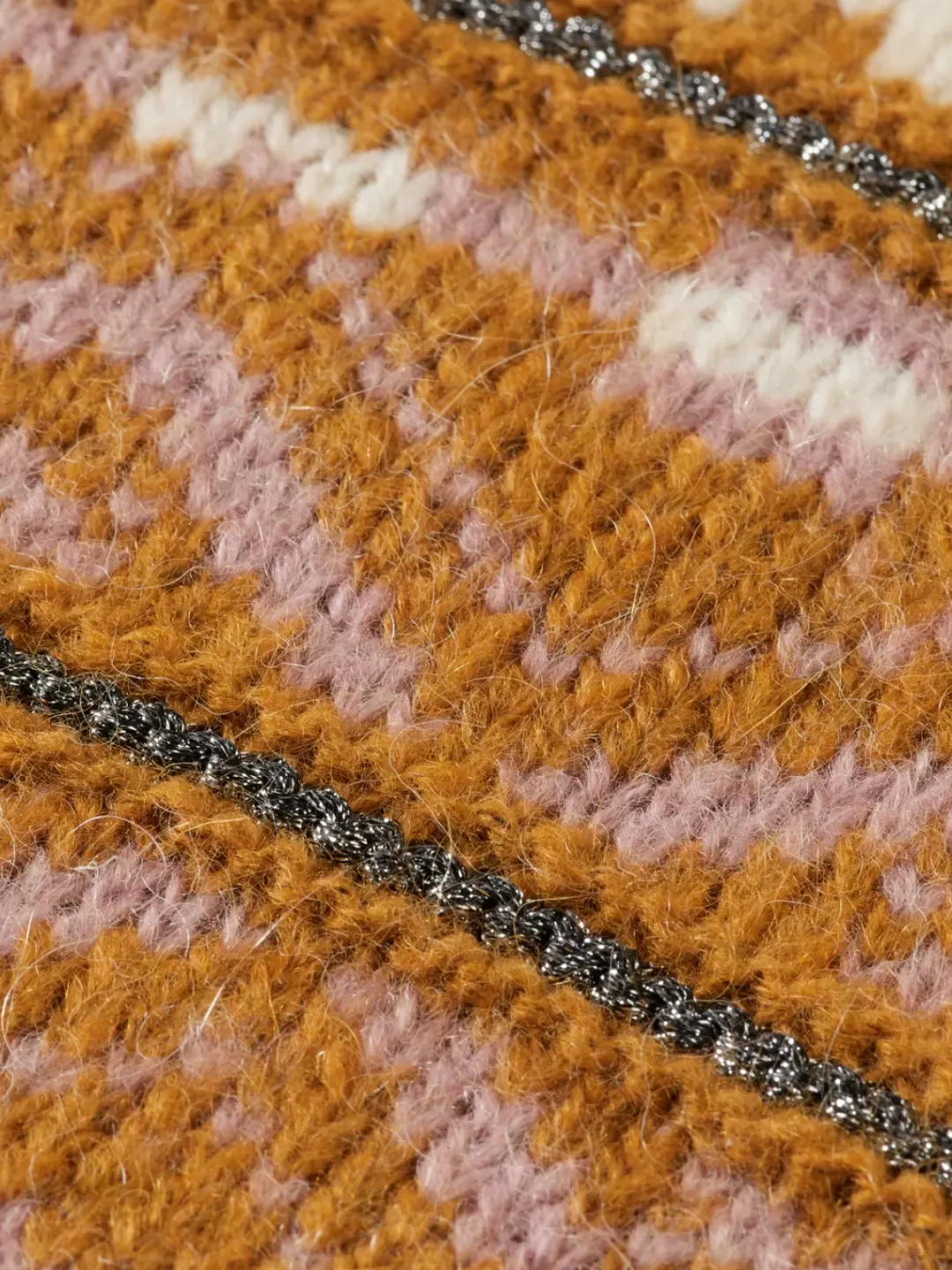 Clearance Scotch & Soda METALLIC FAIR ISLE PULLOVER