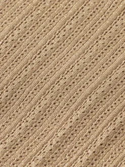Sale Scotch & Soda METALLIC POINTELLE FITTED PULLOVER Gold