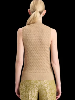 Outlet Scotch & Soda METALLIC POINTELLE KNITTED TANK