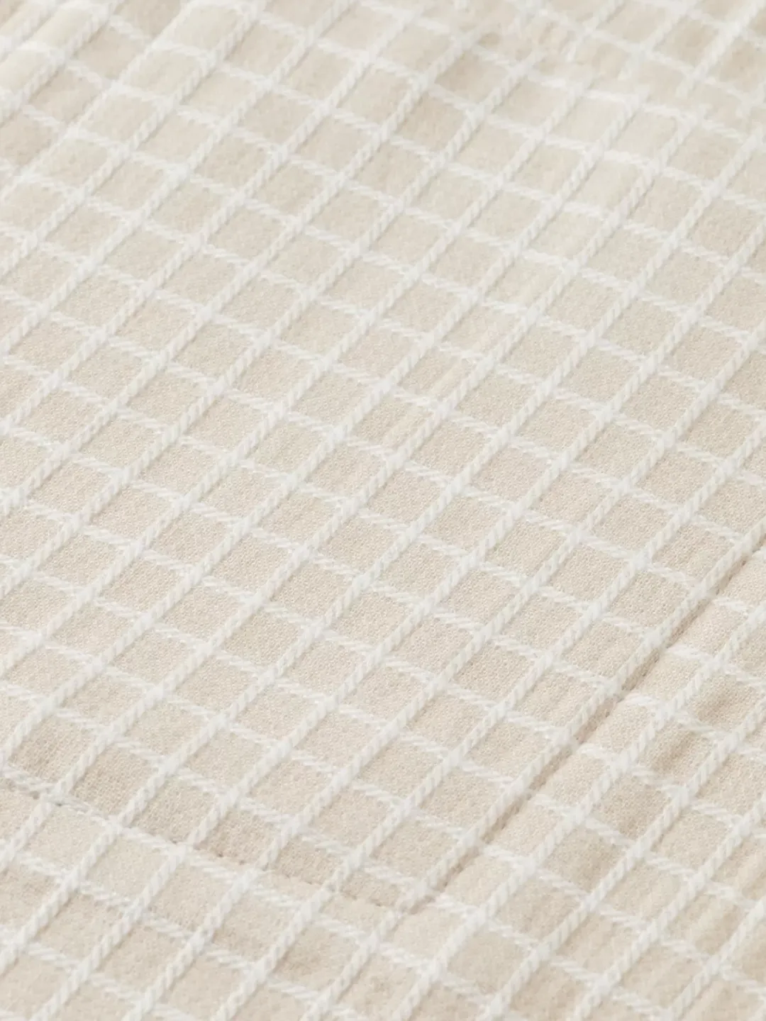 Discount Scotch & Soda Micro dobby check shirt Parchment
