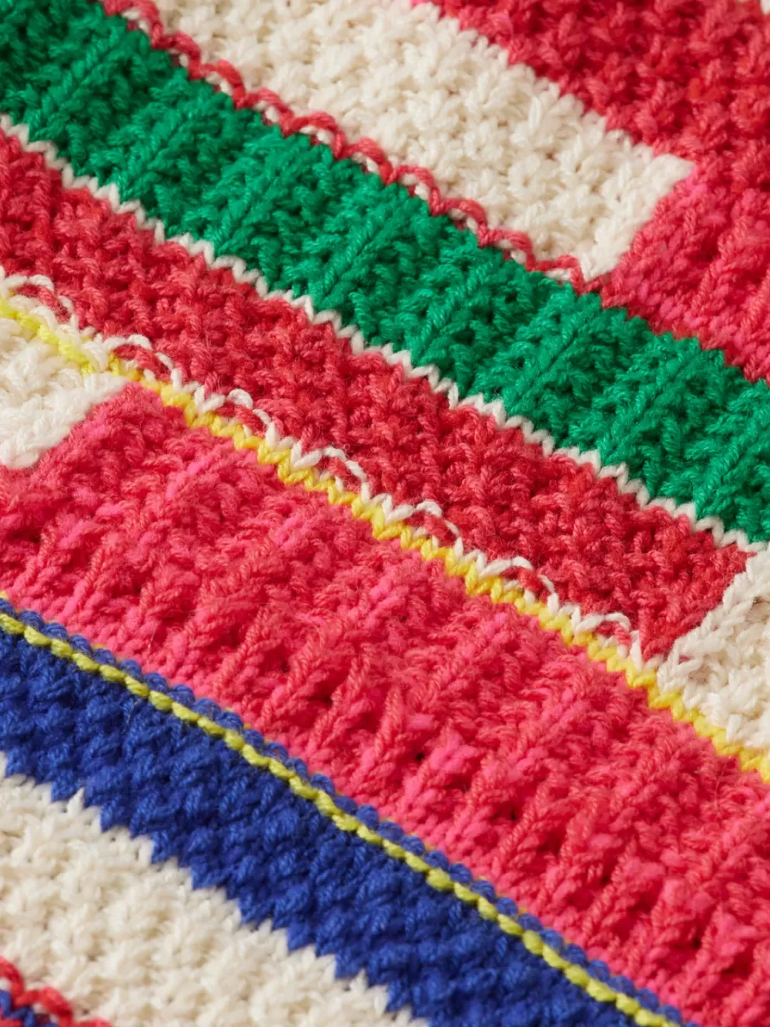 Clearance Scotch & Soda MULTICOLOURED INTARSIA KNITTED CARDIGAN MultiStripe