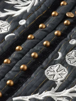 Hot Scotch & Soda MYSTIC EMBROIDERY GILET Vinyl